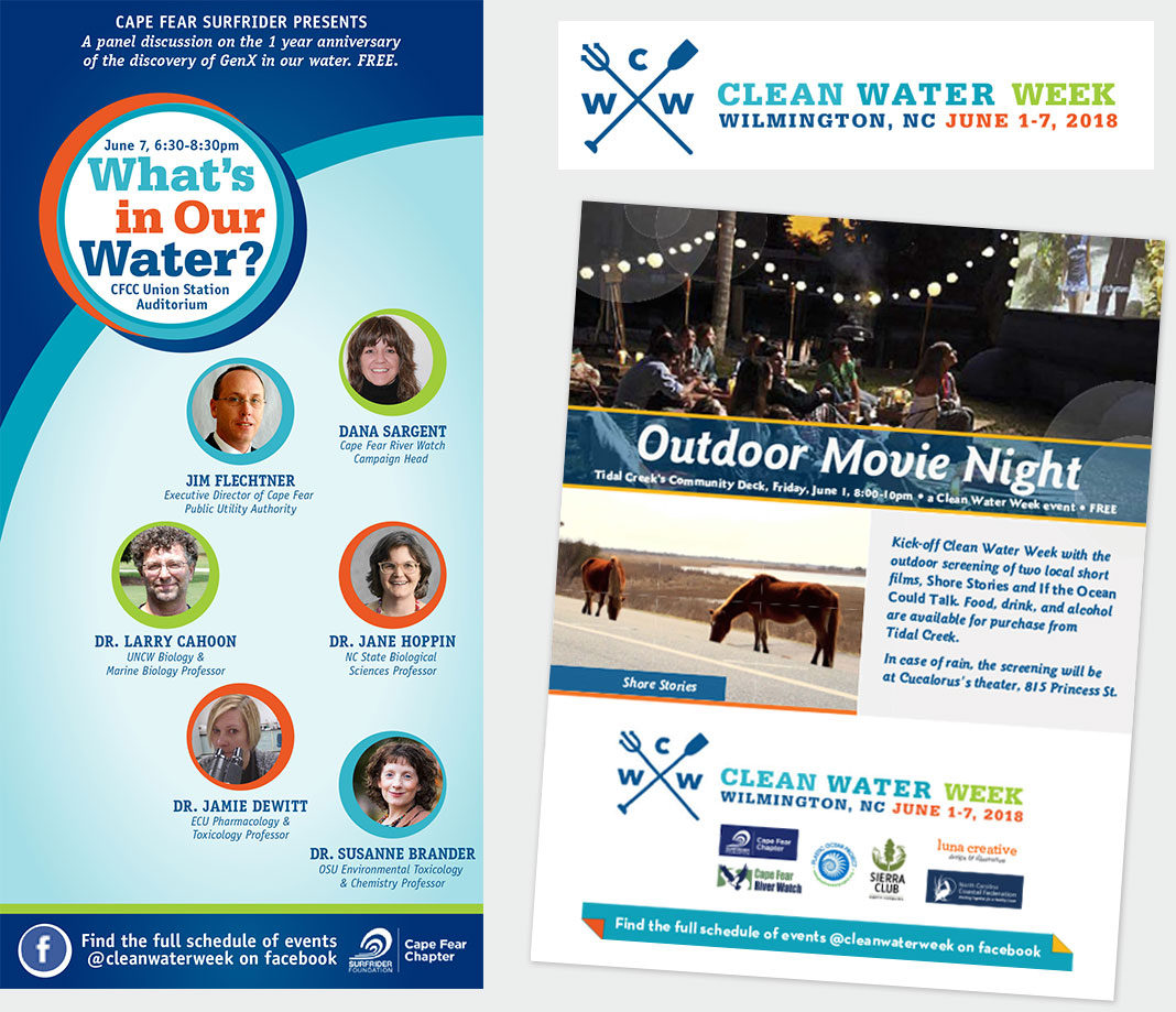 Clean Water Week Wilmington NC StarNews print ad