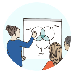 Marketing manager icon