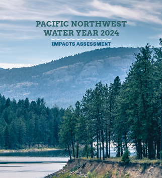 The cover of the 2024 Pacific Northwest Water Year report