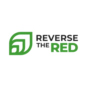 Reverse the Red logo